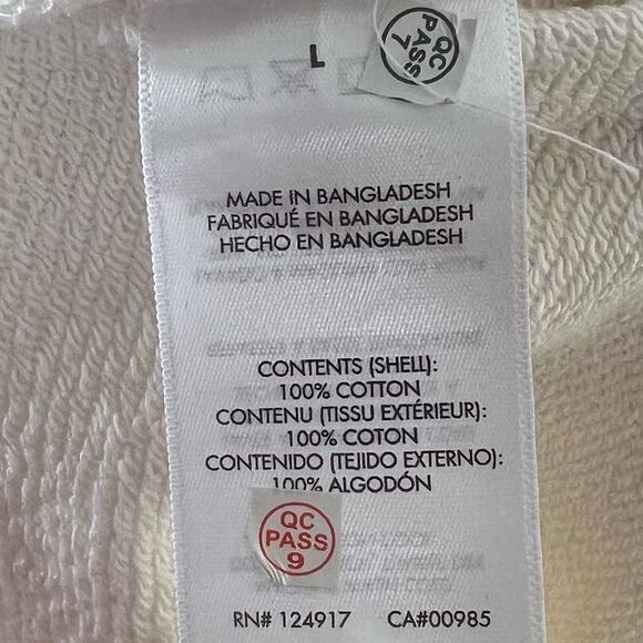 WeWoreWhat Solid Sweat Pants in Off White (L) - Picture 7 of 14